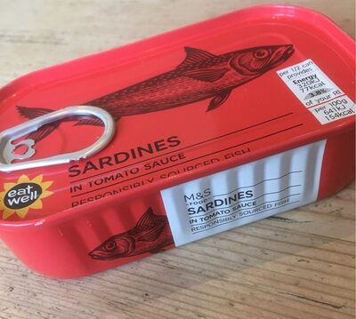 M&S Sardines in tomato sauce