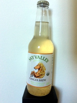 Organic sparkling soda