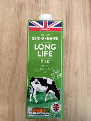 Semi-skimmed long life milk