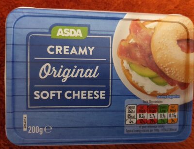 Creamy original soft cheese