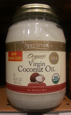Organic virgin coconut oil