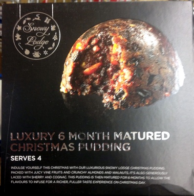Luxury 8 month matured christmas pudding