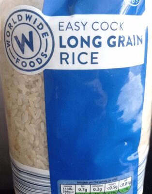 Easy Cook Long Grain Rice