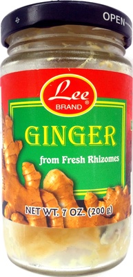 Ginger from Fresh Rhizomes