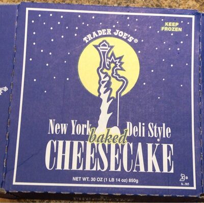 New York Deli Style Cheesecake