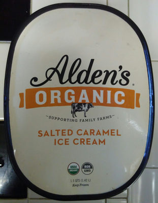 Salted caramel ice cream