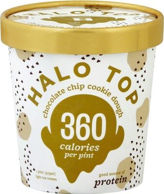 Chocolate Chip Cookie Dough Light Ice Cream