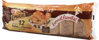 Pains au chocolat x 12 - format familial