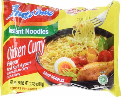 Instant Noodles Chicken Curry