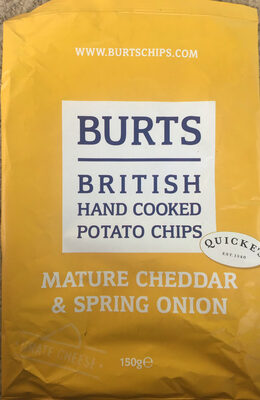Vintage cheddar & spring onion chips