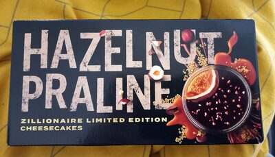 Hazelnut Praline Zillionaire Cheesecakes
