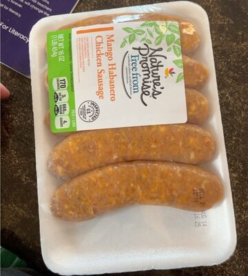 mango habanero chicken sausage