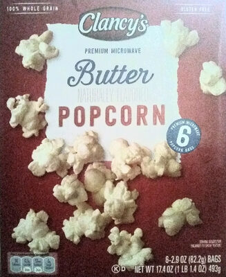 Premium microwave butter popcorn, butter