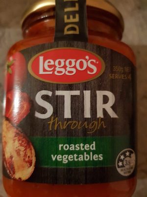 Stir through roasted vegetables