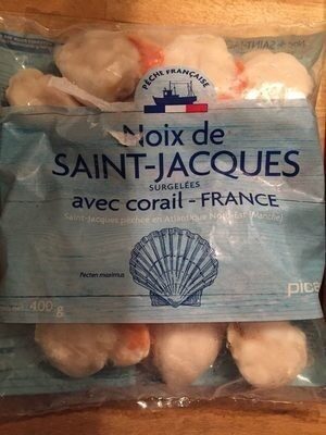 Noix de Saint-Jacques avec corail