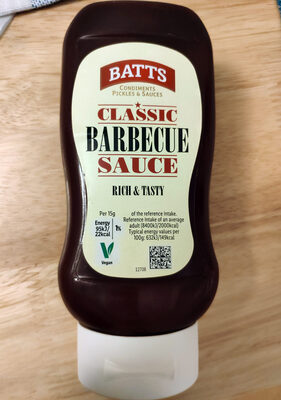 Classic barbecue sauce