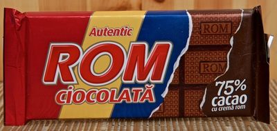 Autentic ROM Ciocolată 75% Cacao