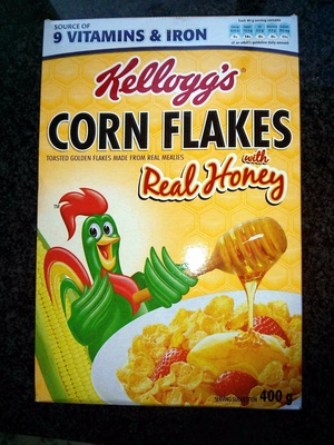 Kellogg's Corn Flakes with Real Honey