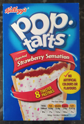 Pop-tarts Frosted Strawberry Sensation 4x2 Stück