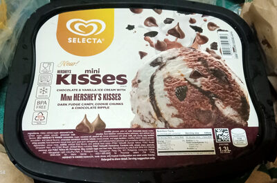 Hershey's Mini Kisses Ice Cream