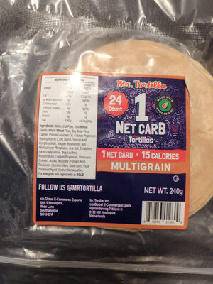 Multigrain 1 Net Carb Tortilla