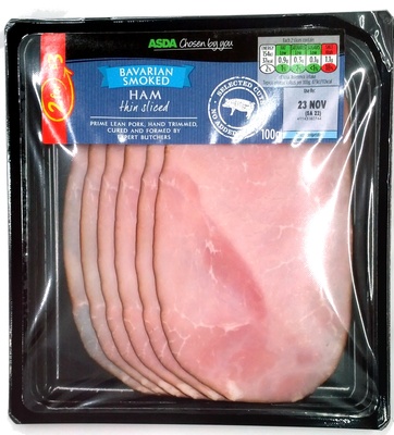 Bavarian Smoked Ham thin sliced