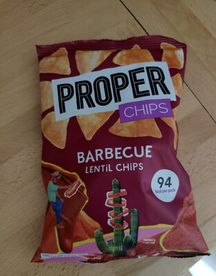 Barbecue Lentil Chips
