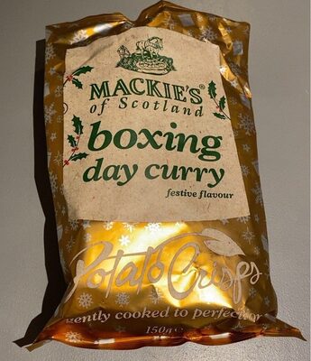 Potato crisps curry